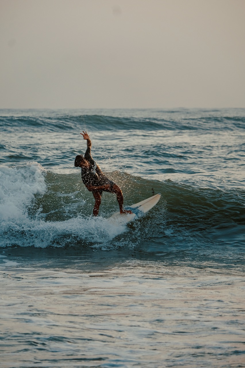 Man Surfing